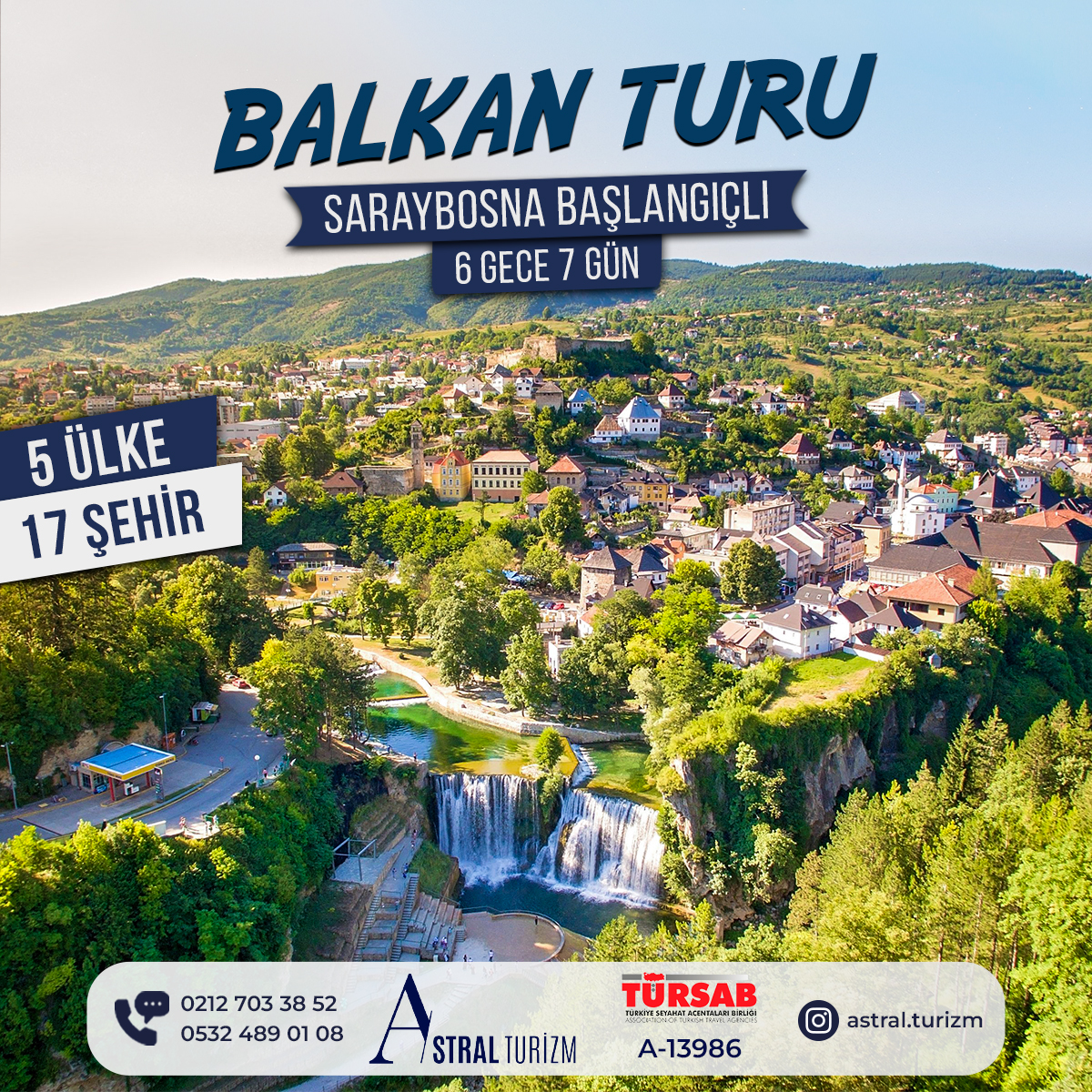 Büyük Balkan Turu - Saraybosna Başlangıçlı