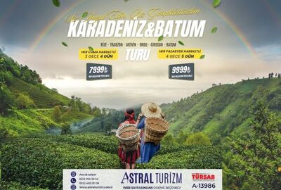 Karadeniz Turu 3Gece 4Gün 
